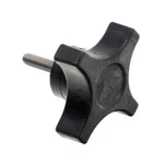 Lot Of 20 New Davies Molding 2837 Threaded Stud Knob Four Arm 1/4 X 2.25". Fixed Price $34.99.