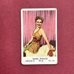 June Haver 1953 Dutch Gum Serie #84 Card. Fixed Price $12.99.