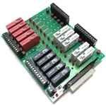 Western Reserve Controls D-94-A12 Rev E, I/o Board W/ Relays, In: 48, Out: 50PIN. Fixed Price $100.00.