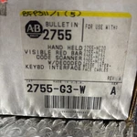 Allen Bradley 2755-G3-W Handheld Scanner. (A4) Nos. Fixed Price $59.50.