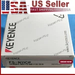 One New Keyence FS-N11CP Box Optical Fibre Amplifier Free Shipping. Fixed Price $119.82.