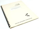 Kistler Model 701A & H Quartz Pressure Transducer Operating Manual. Fixed Price $49.99.