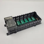Automation Direct D2-06B-1 Logic 205 Chassis I/0 Base, 110-220VAC. Fixed Price $44.99.