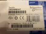 Schneider TWDAMM3HT, Analog Expansion Module, 2I, 1O. Fixed Price $170.00.
