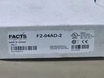 Facts Engineering F2-4AD2DA Directlogic DL205 Analog Input/output Combo Module. Fixed Price $400.00.