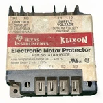 Texas Instruments Klixon Electronic Motor Protector 41AA1600E. Fixed Price $85.00.