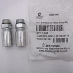 Pack Lawson Series 1/2" X 5/8" Male Straight Threaded Crimp Fitting 88291KH. Fixed Price $24.99.