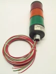 Electro-matic Telemecanique EMSL35VWZXX4-10 Led Stack Light Red Orange Green. Fixed Price $142.49.