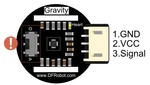 Gravity Heart Rate Sensor - Arduino Dfrobot SEN0203 New, Factory Sealed. Fixed Price $25.00.