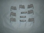 (10) Altech Connectwell Terminal Block End Stops CA702 Grey No Box. Fixed Price $15.00.