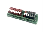 Crouzet PB-16C4-T I/o Board 57-461 Rev W/ Modules C40AC & C40DC. Fixed Price $135.89.