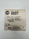Allen Bradley 800T-J91KD7B Ser. (1478). Fixed Price $99.99.