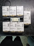 Lot 7 Leviton ODS10-IDI Designer Occupancy Sensor Wall Switch Ivory. Fixed Price $123.00.