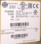 22D-D024N104 Allen Bradley Powerflex 40 11KW 15HP Ac Drive 22DD024N104. Fixed Price $1949.99.