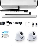 Automatic Swing Touch Free Motion Door Opener With Two Silver Ai Sensors. Fixed Price $779.99.