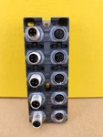New Murr Elektronik 277412 Distribution Box M12 Plug. Fixed Price $119.00.