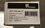 Nk Technologies AT1-420-24L-FT Current Transducer 0-50A Ac 4-20MA Output. Fixed Price $100.00.