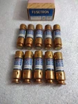 Lot Of Bussmann Fusetron FRN-R-1 6/10 Amp Cartridgeclass RK5 250VAC 1.6A. Fixed Price $9.98.